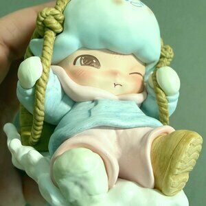 DIMOO Memories We Hold- SNOWFIELD SWING - Authentic POP MART - OPEN BOX